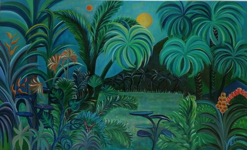 Virginal Eden by Kaël, Painting for Sale on Select