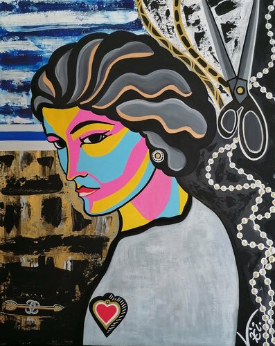Gabrielle by Kaël, Painting for Sale on Select