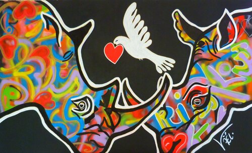 Force Elémentaire by Kaël, Painting for Sale on Select