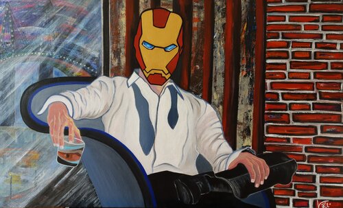 Iron Business by Kaël, Painting for Sale on Select