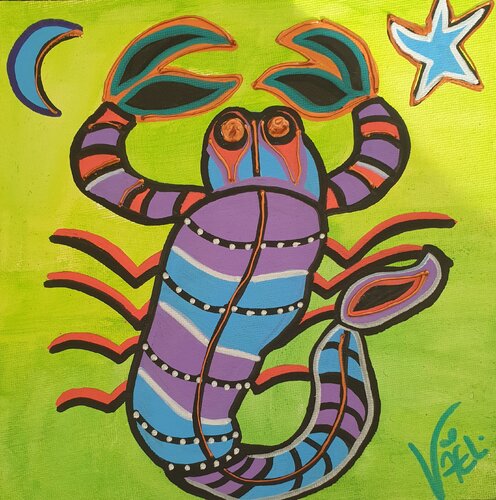 Astro Scorpion by Kaël, Painting for Sale on Select