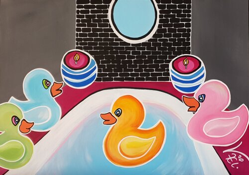 Badinage by Kaël, Painting for Sale on Select