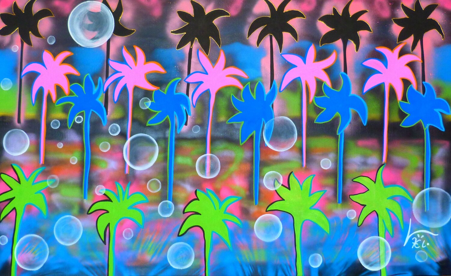 Holidays Kaël Original painting for sale