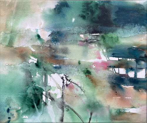 Ondine by Anne Bironneau, Painting for Sale on Select