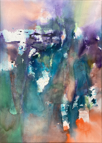 Papillon de nuit by Anne Bironneau, Painting for Sale on Select