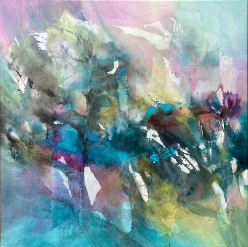 Feuillage by Anne Bironneau, Painting for Sale on Select