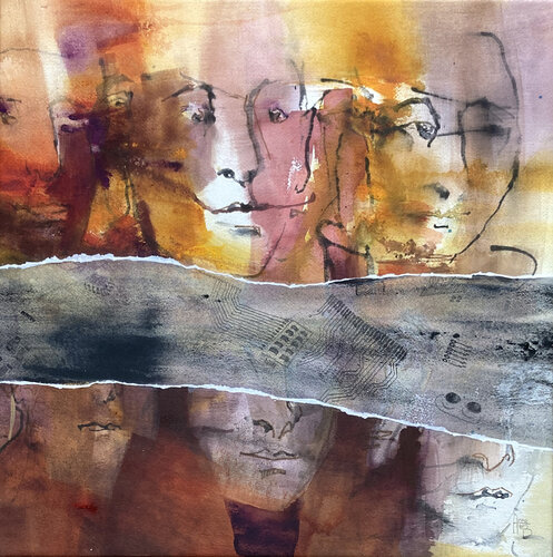 Illusion by Anne Bironneau, Painting for Sale on Select