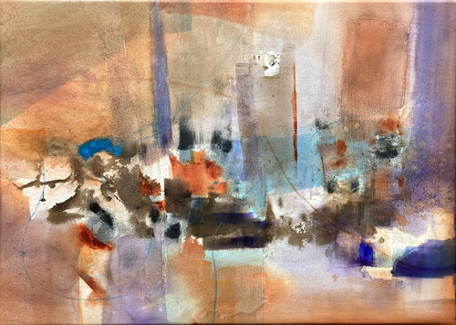 Détente by Anne Bironneau, Painting for Sale on Select
