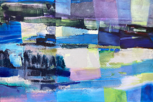 Lueurs by Anne Bironneau, Painting for Sale on Select