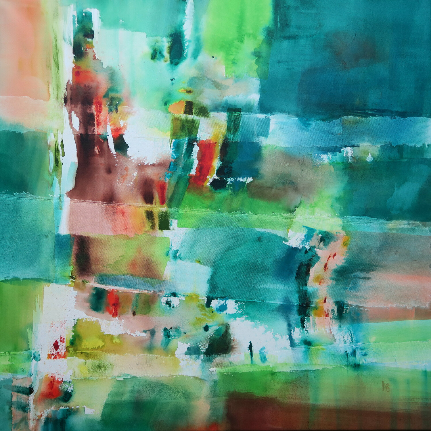 Dame nature Anne Bironneau Original painting for sale