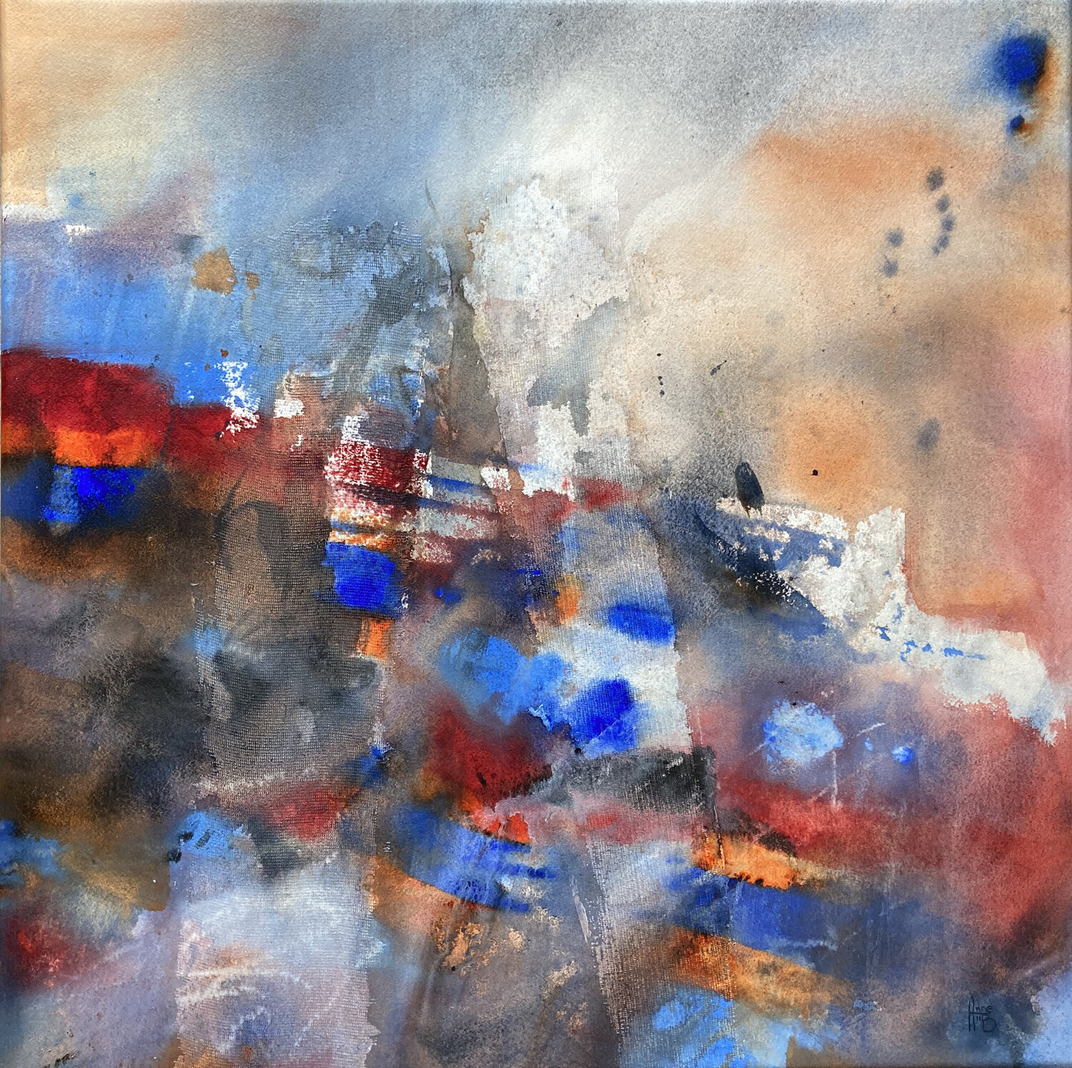 Surplombe Anne Bironneau Original painting for sale