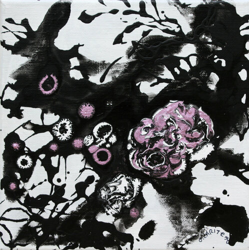Le jardin du peintre XLIV by Odile CARITEAU, Painting for Sale on Select
