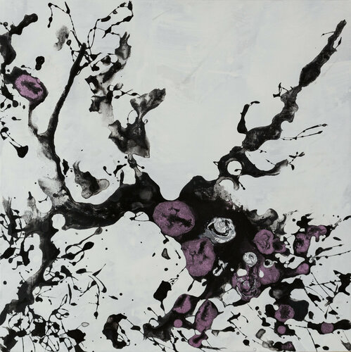 Le jardin du peintre XVII by Odile CARITEAU, Painting for Sale on Select