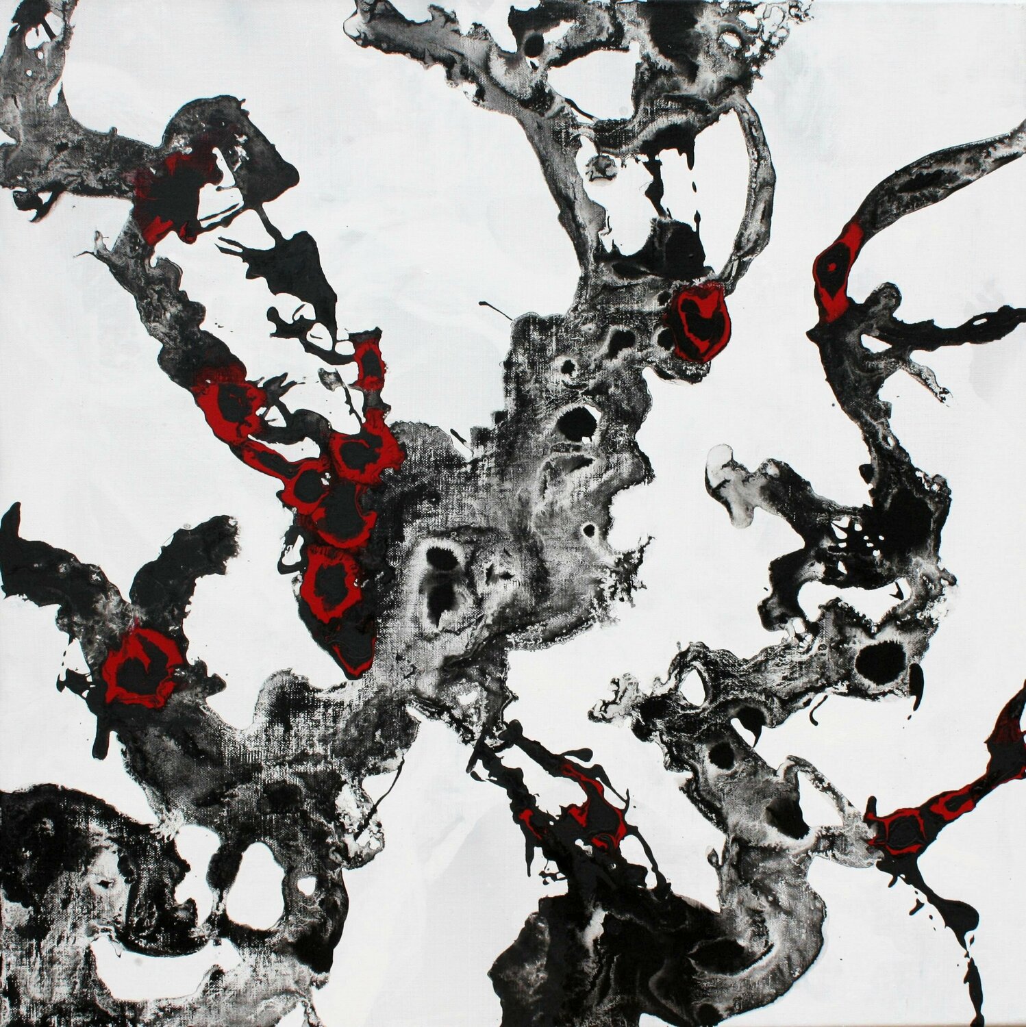 Après l'Hiver saison 2. II Odile CARITEAU Original painting for sale
