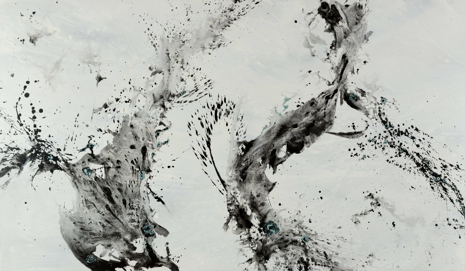 Le jardin du peintre IX Odile CARITEAU Original painting for sale
