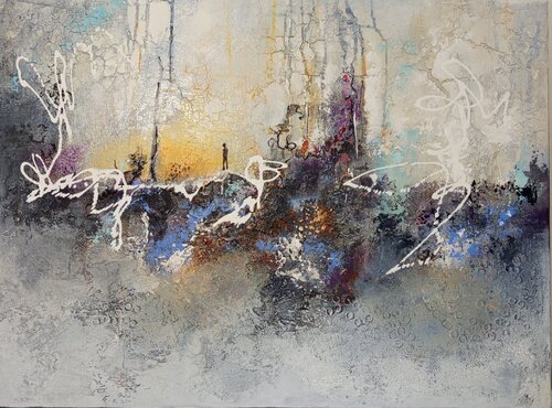 Graffiti by Maryse Kriloff, Painting for Sale on Select
