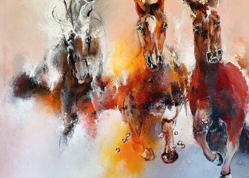 Freedom by Maryse Kriloff, Painting for Sale on Select