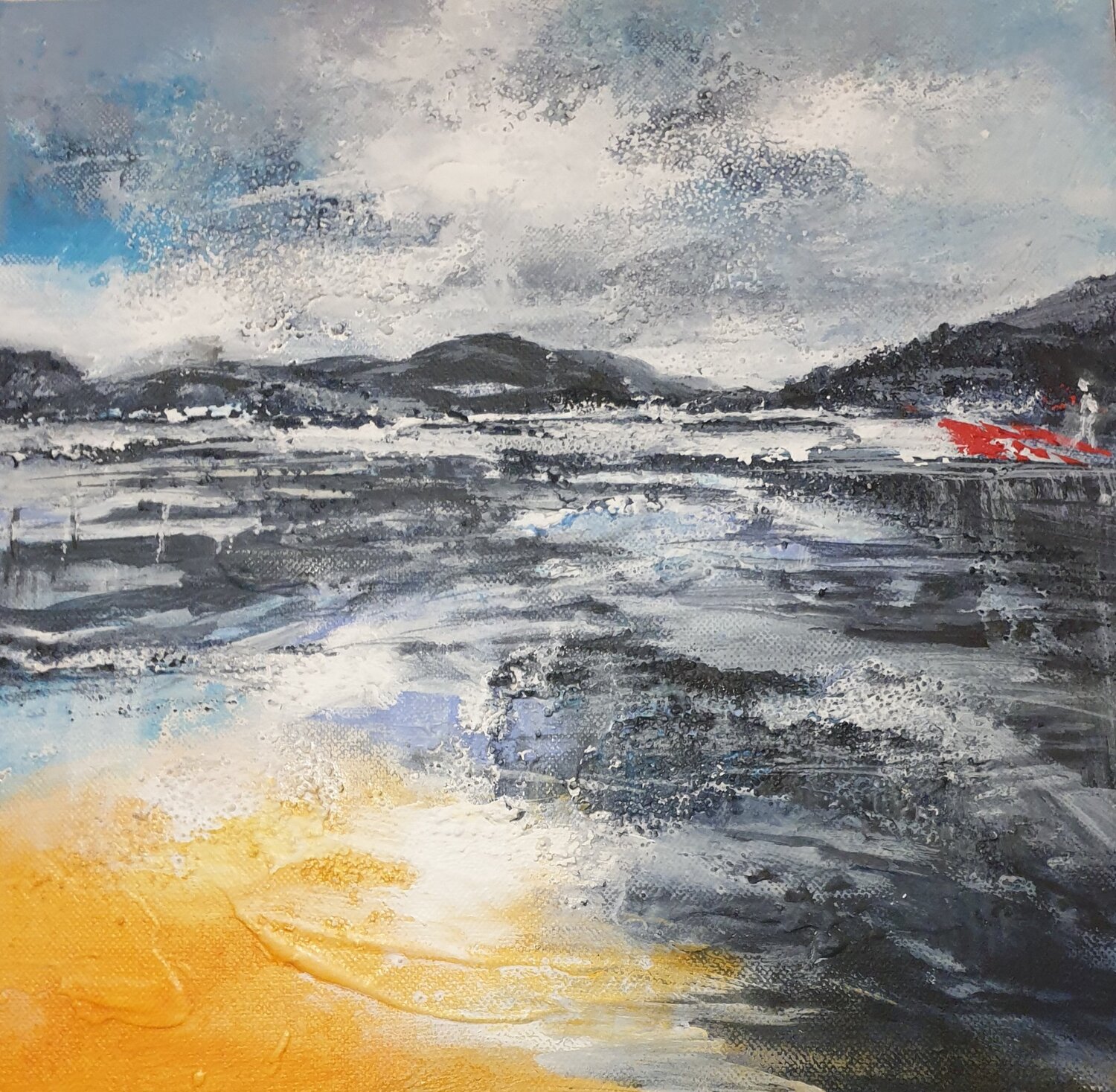 Un petit coin des vosges Maryse Kriloff Original painting for sale