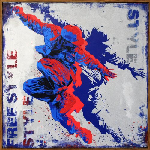free style by Maxime Andriot, Painting for Sale on Select