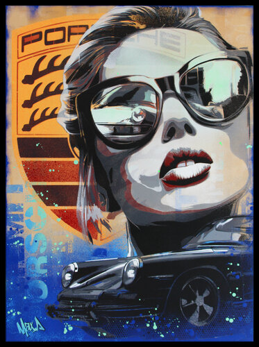 PORSCHE by Maxime Andriot, Painting for Sale on Select