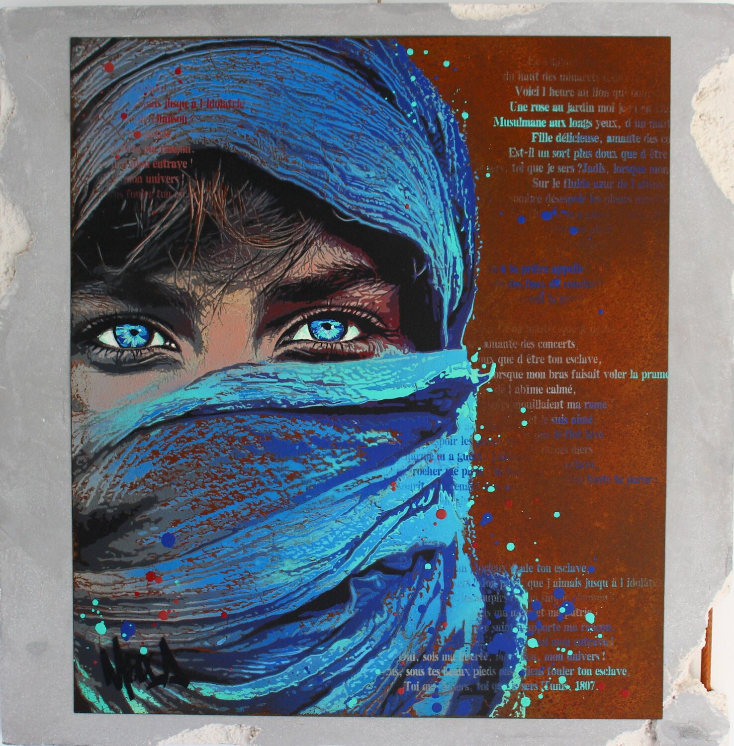 Rust #4 Maxime Andriot Original painting for sale