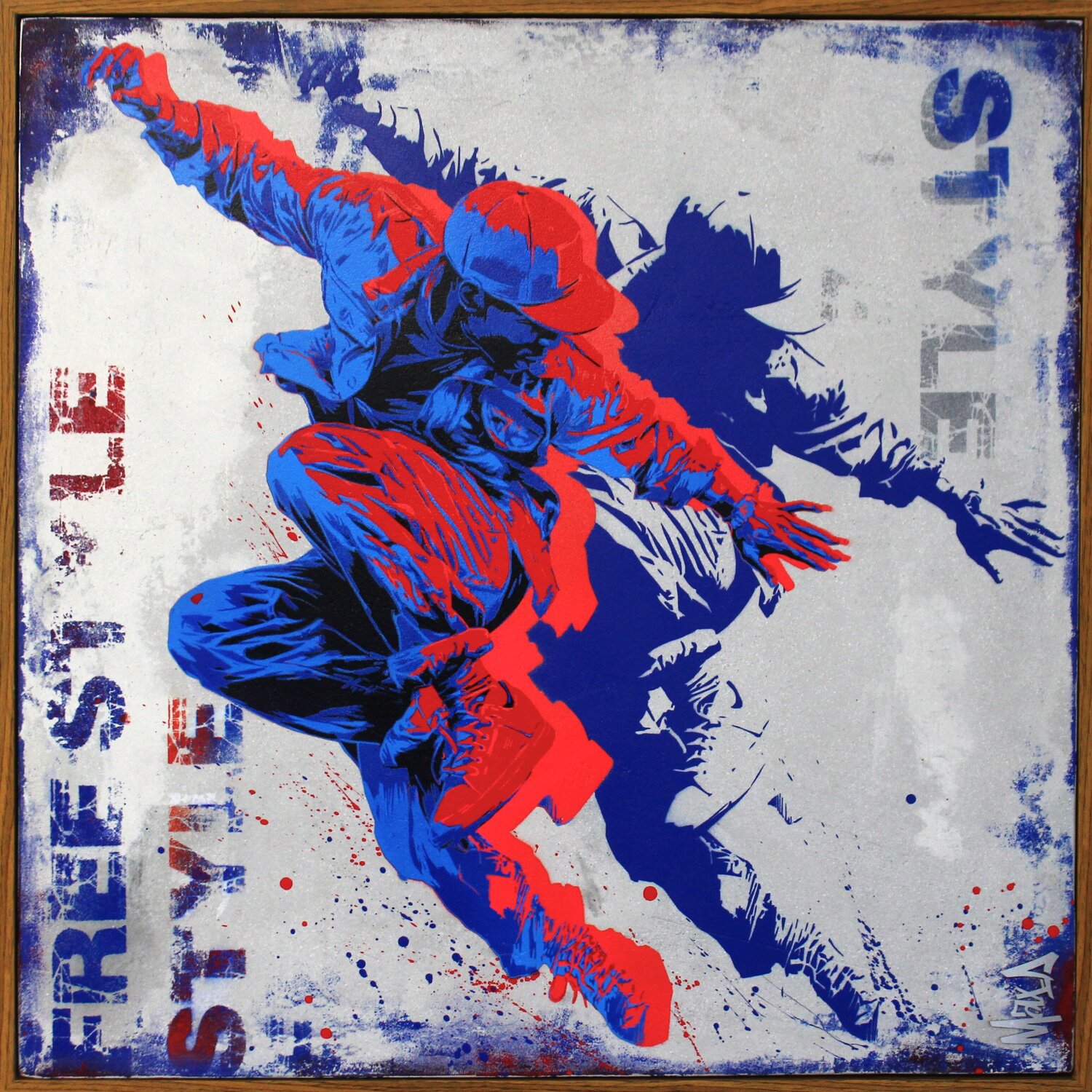 free style Maxime Andriot Original painting for sale