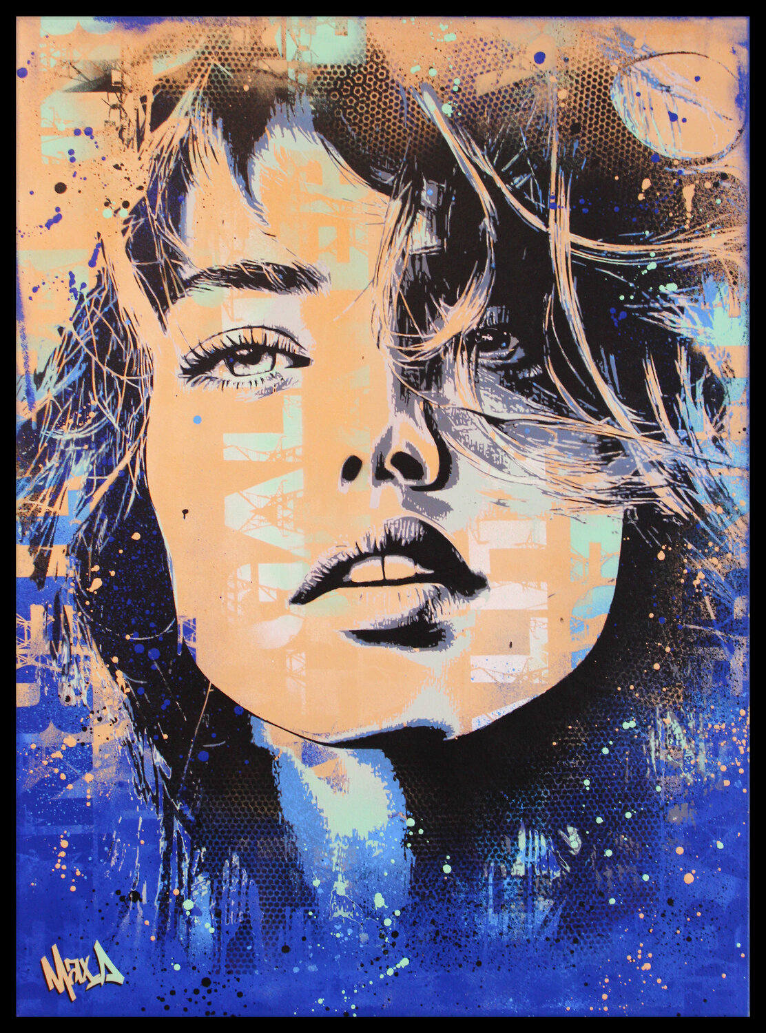 SAND#1 Maxime Andriot Original painting for sale