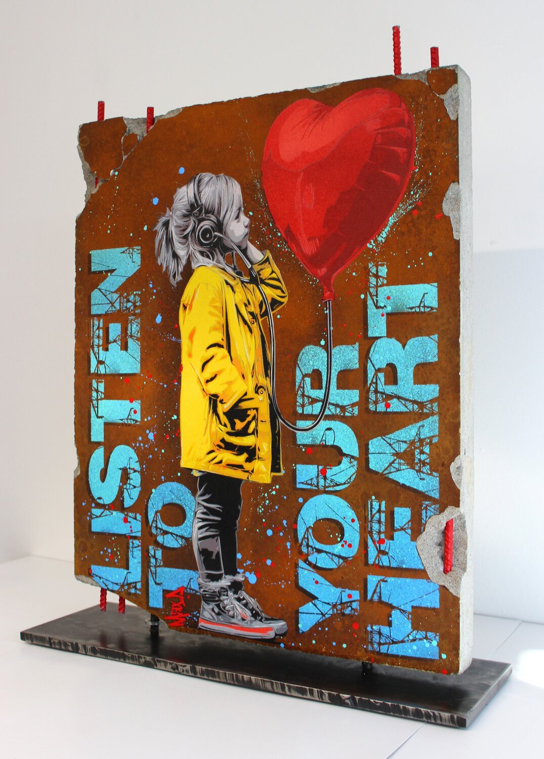 listen to your heart Maxime Andriot Sculpture for sale