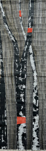 FLUO BIRCH TRUNKS by LABB, Painting for Sale on Select
