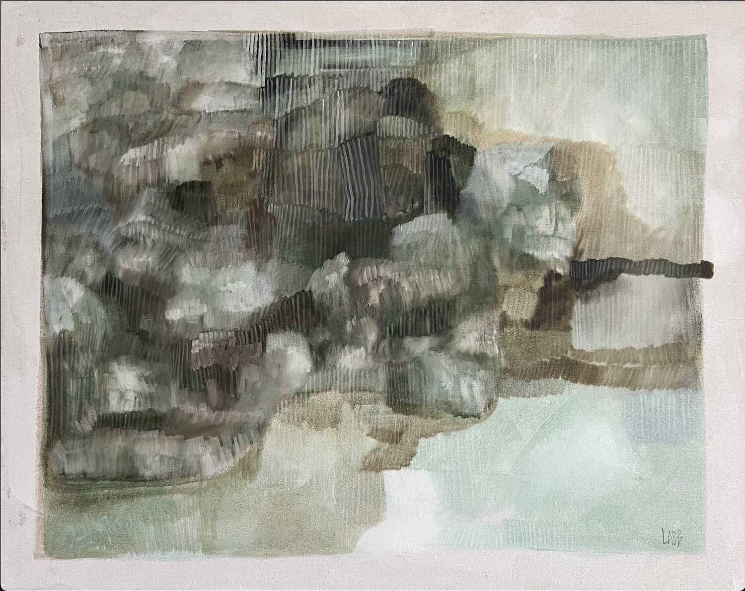 FROSTY ALPILLES LABB Original painting for sale
