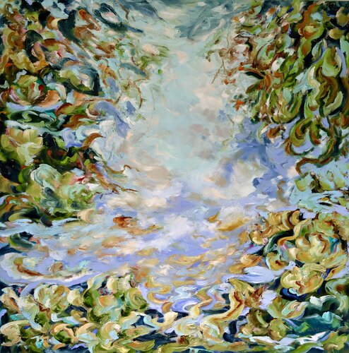 Cupid's Message by Darlene Winfield, Painting for Sale on Select