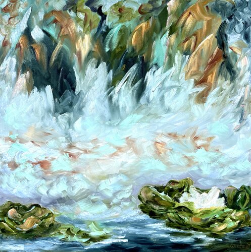 Cappuccino by Darlene Winfield, Painting for Sale on Select