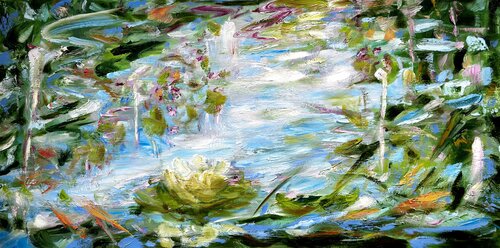Pink Ribbons by Darlene Winfield, Painting for Sale on Select