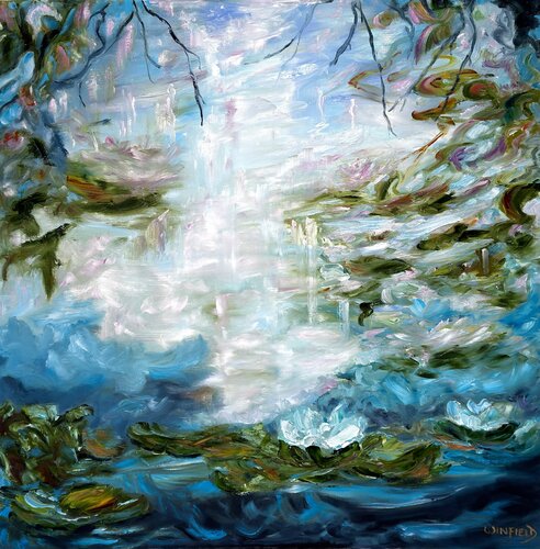 Firefly Light by Darlene Winfield, Painting for Sale on Select