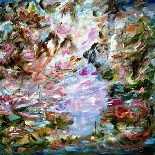 Wings of Flight by Darlene Winfield, Painting for Sale on Select