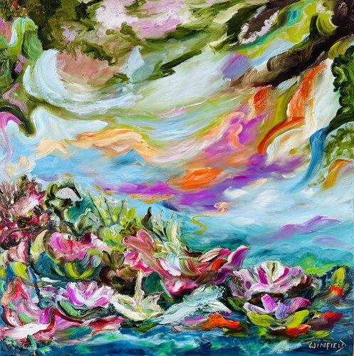 Connection by Darlene Winfield, Painting for Sale on Select