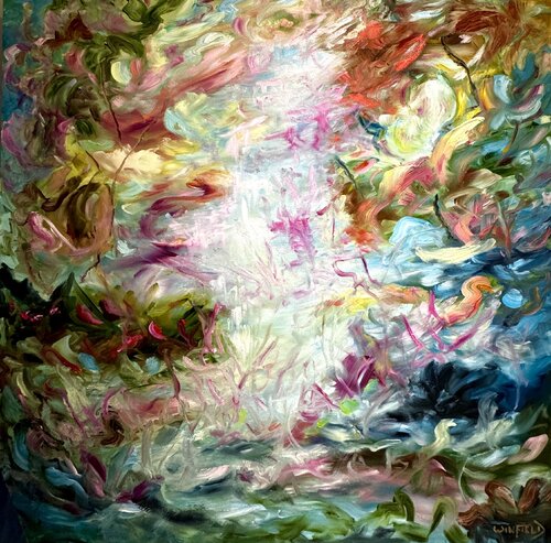 Entering a New World by Darlene Winfield, Painting for Sale on Select