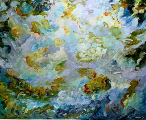 Watching it All by Darlene Winfield, Painting for Sale on Select