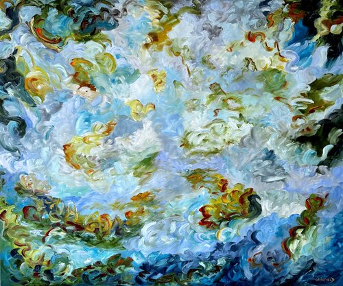 Watching it All by Darlene Winfield, Painting for Sale on Select