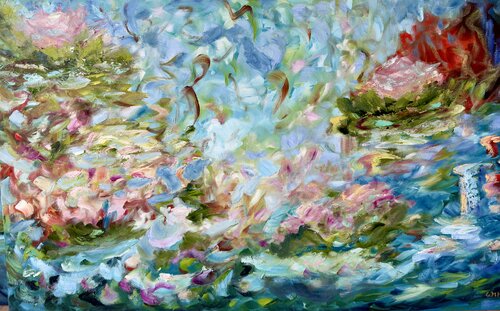 Floating by Darlene Winfield, Painting for Sale on Select