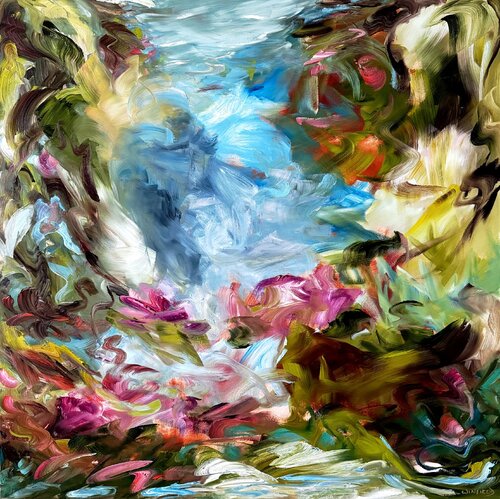 The Journey Starts Now by Darlene Winfield, Painting for Sale on Select