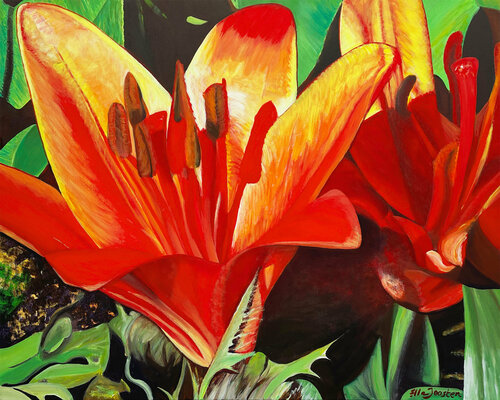 Bloom One by Ella Joosten, Painting for Sale on Select