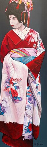 Geisha 20 by Ella Joosten, Painting for Sale on Select