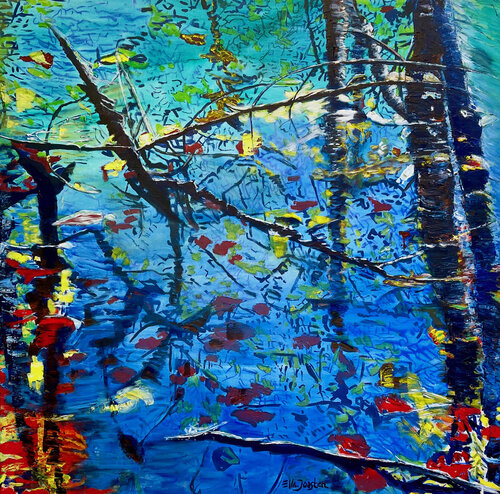 Foliage Ten by Ella Joosten, Painting for Sale on Select