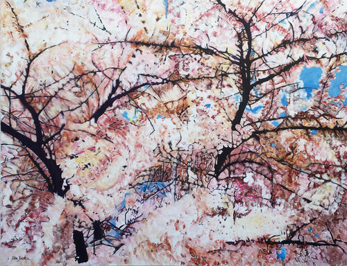 Sakura Three by Ella Joosten, Painting for Sale on Select