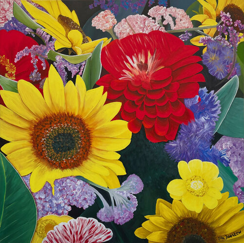 Opera of the Sun by Ella Joosten, Painting for Sale on Select