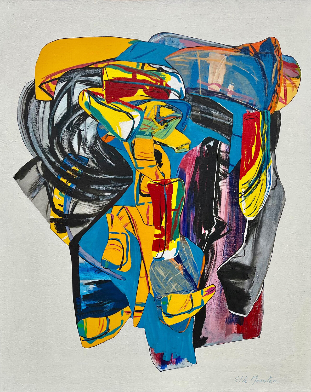 CrossDomain Ella Joosten Original painting for sale