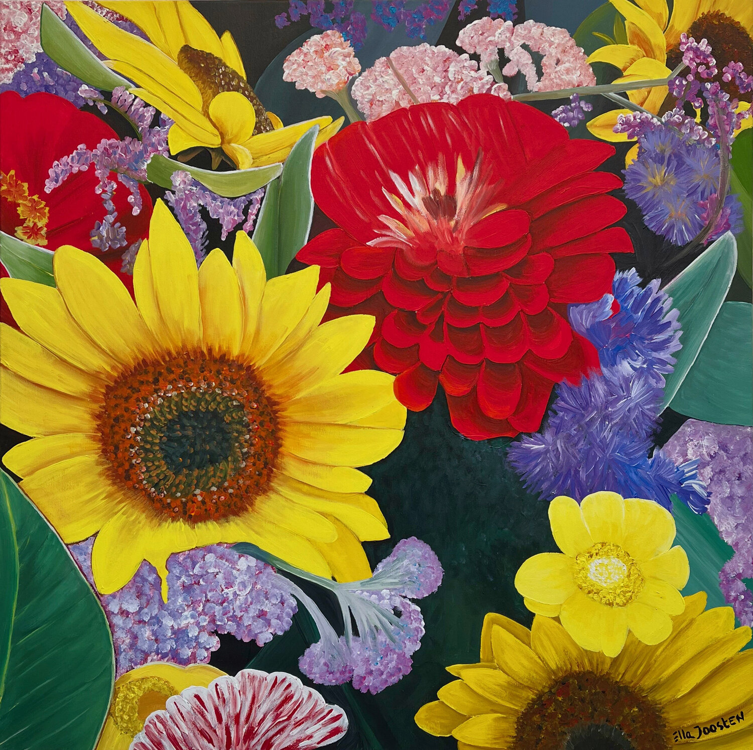 Opera of the Sun Ella Joosten Original painting for sale