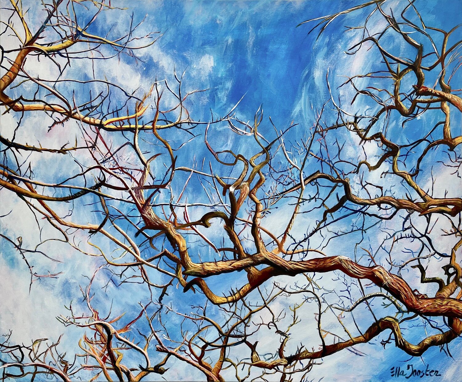 Reflection 17 Ella Joosten Original painting for sale