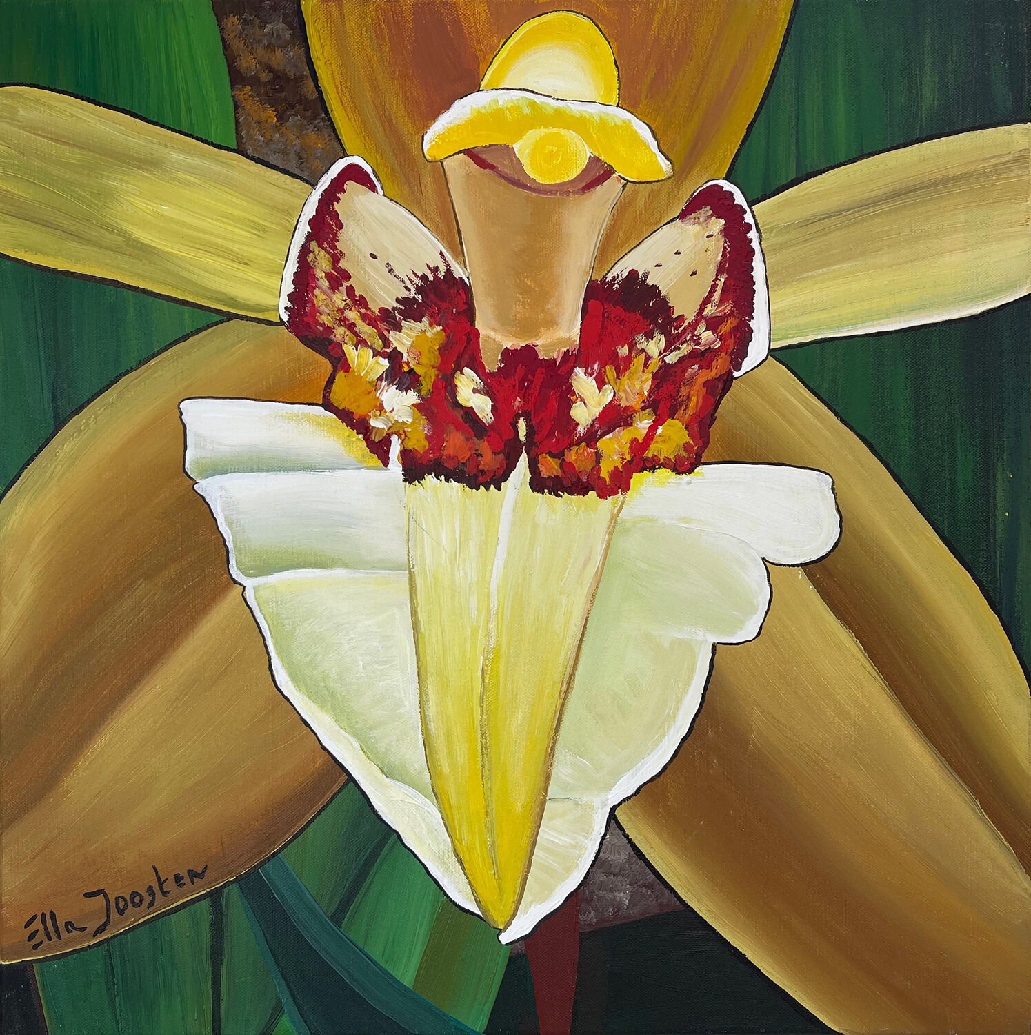 Cupido Ella Joosten Original painting for sale